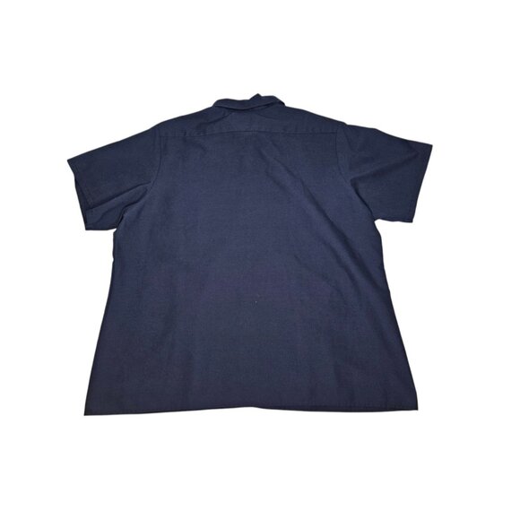 VTG American Eagle Airlines Mechanic Maintenance Shirt Blue Size XL Aviation - Picture 5 of 7